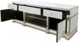 Apollo Large Storage TV Unit - Champagne Gold Mirrored