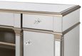 Apollo Storage TV Unit - Champagne Gold Mirrored