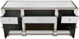 Apollo Storage TV Unit - Champagne Gold Mirrored