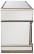 Apollo Storage TV Unit - Champagne Gold Mirrored