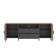 Arundel Oak Effect 2 Drawer Large TV Unit