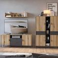 Arundel Oak Effect 2 Drawer Medium TV Unit