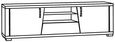 Bagni 160cm TV Unit