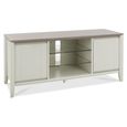 Bergen Grey Washed Oak & Soft Grey Entertainment Unit - 43in