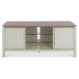 Bergen Grey Washed Oak & Soft Grey Entertainment Unit - 43in