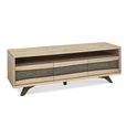 Cadell Aged Oak TV Unit - 3 Drawer