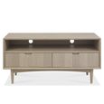 Dansk Scandi Oak TV Unit - 2 Drawer