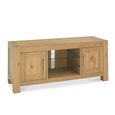 Turin Light Oak Entertainment Unit - Up to 55in