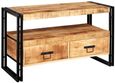 Bhuj Industrial Style Wooden 102cm TV Unit