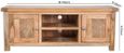 Bombay Solid Mango Wood 134cm TV Unit