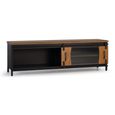 Brescia TV Unit - 1 Door - Mango Wood - Industrial Style