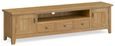 Burford TV Unit - 210cm - Oak