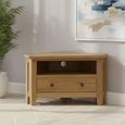 Burford Corner TV Unit - 90cm - Oak