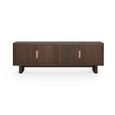 California TV Unit - 4 Door - Dark Oak