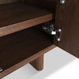 California TV Unit - 4 Door - Dark Oak