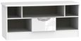 Camden White Gloss 110cm TV Unit