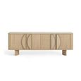 Cara TV Unit - 4 Door - Oak