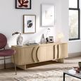 Cara TV Unit - 4 Door - Oak