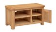 Clarion TV Unit - 1 Door - Small - Oak