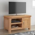 Clarion TV Unit - 1 Door - Small - Oak