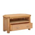 Clarion TV Unit - 1 Drawer - Corner - Oak