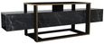 Clearance - Weldona Black Marble Effect TV Unit