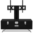 Conway 120cm TV Stand with Bracket in Black - CRO2-1200BKT-BK