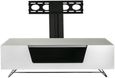Conway 120cmm TV Stand with Bracket in White - CRO2-1200BKT-WH
