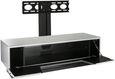 Conway 120cmm TV Stand with Bracket in White - CRO2-1200BKT-WH