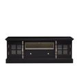 Covent TV Unit - Storage - Black Mahogany Wood