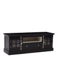 Covent TV Unit - Storage - Black Mahogany Wood