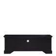Covent TV Unit - Storage - Black Mahogany Wood