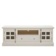 Covent TV Unit - Storage - White Mahogany Wood