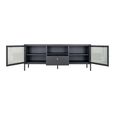 Dalby TV Unit - Storage - Metal - Black