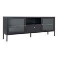 Dalby TV Unit - Storage - Metal - Black