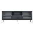 Dalby TV Unit - Storage - Metal - Black