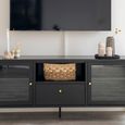 Dalby TV Unit - Storage - Metal - Black