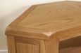 Dorset TV Unit - 1 Drawer - Corner - Oak
