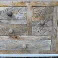 TV Unit - Carved Mango Wood - Storage