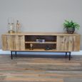 TV Unit - Mango Wood - 2 Door