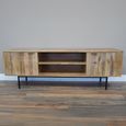TV Unit - Mango Wood - 2 Door