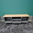 TV Unit - Wood and Metal - Storage