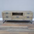 TV Unit - Wooden - 5 Drawer