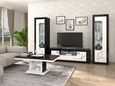Enna Black and White 160cm TV Unit