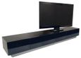Evans High Gloss Black 250cm TV Cabinet - EMTMOD2500-BLK