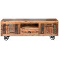 Gerber TV Unit - Recycled Wood - Storage Style