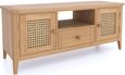 Henley Oak and Rattan 120cm TV Unit