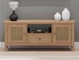Henley Oak and Rattan 120cm TV Unit