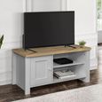 Highgate TV Unit - 1 Door - Grey Painted
