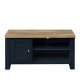 Highgate TV Unit - 1 Door - Navy Blue Painted